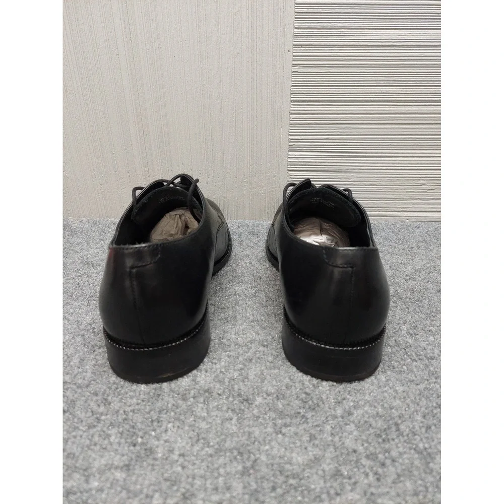 Cole Haan Men Dress Shoes 12M Black Lace Up Round Toe Comfort Logo Formal Wear